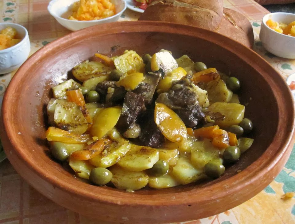 Moroccan Meat and Potato Tagine Recipe LEBANESE RECIPES