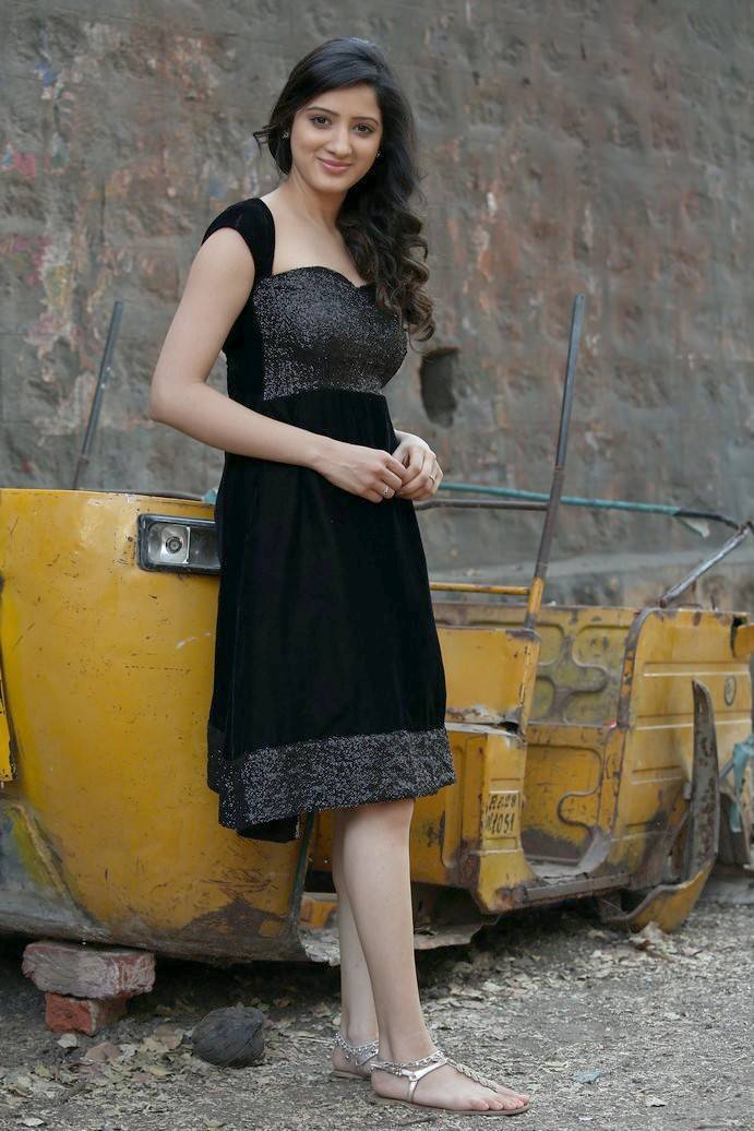 Richa Panai Stills in Black Dress From Telugu Movie