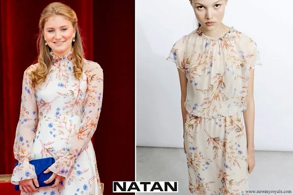Crown Princess Elisabeth wore Natan dress
