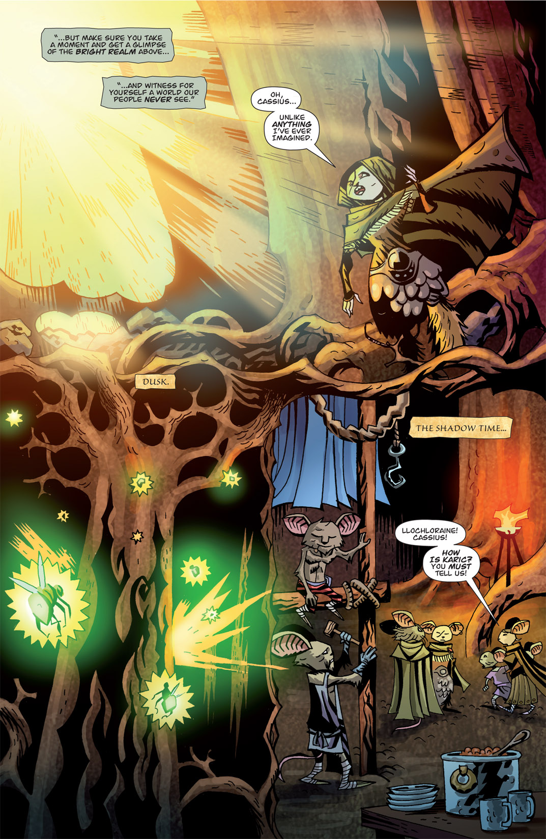 Read online The Mice Templar Volume 3: A Midwinter Night's Dream comic -  Issue #1 - 15