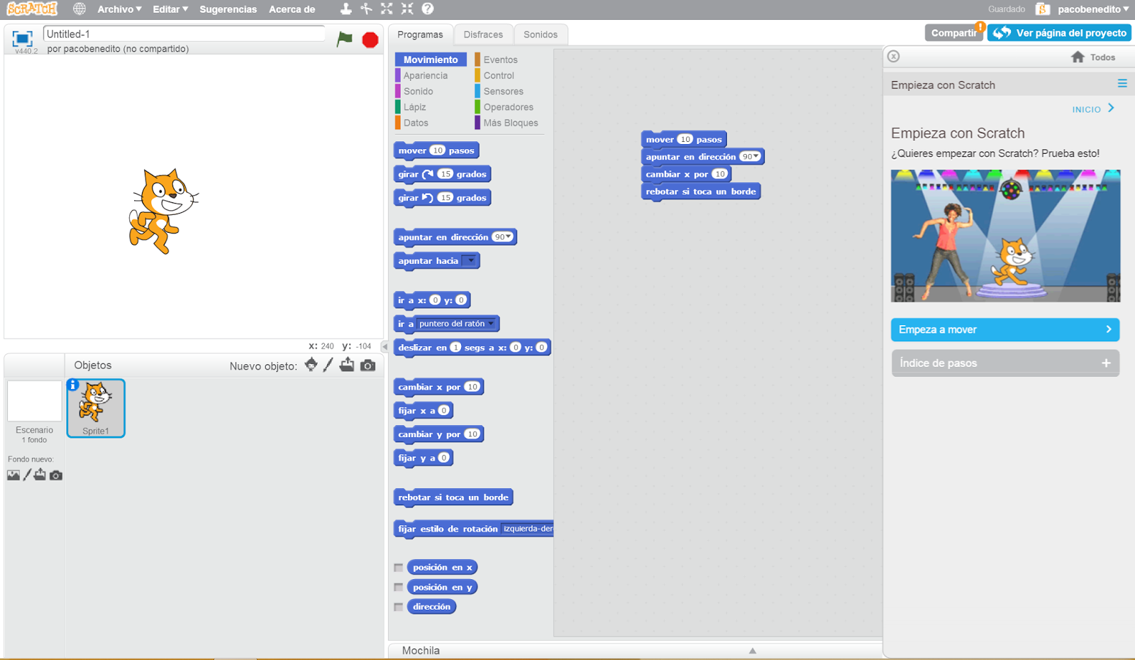 optativa d'informàtica eso uno: scratch