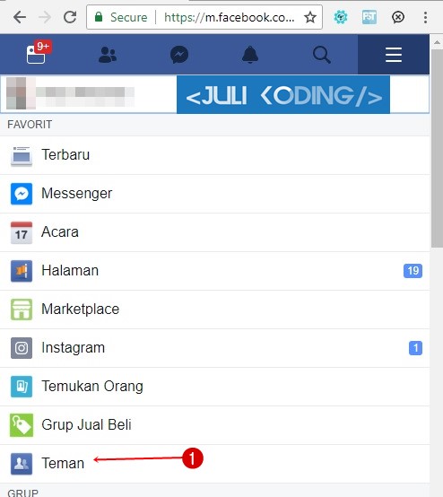 2 Cara Cepat Menghapus Banyak Teman Facebook 2019, Aman! - Juli Koding