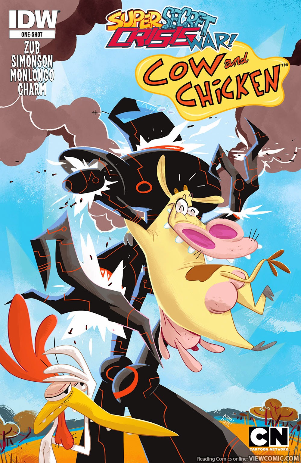 1000px x 1537px - Cartoon Network Super Secret Crisis War Cow And Chicken 001 2014 | Read  Cartoon Network Super Secret Crisis War Cow And Chicken 001 2014 comic  online in high quality. Read Full Comic