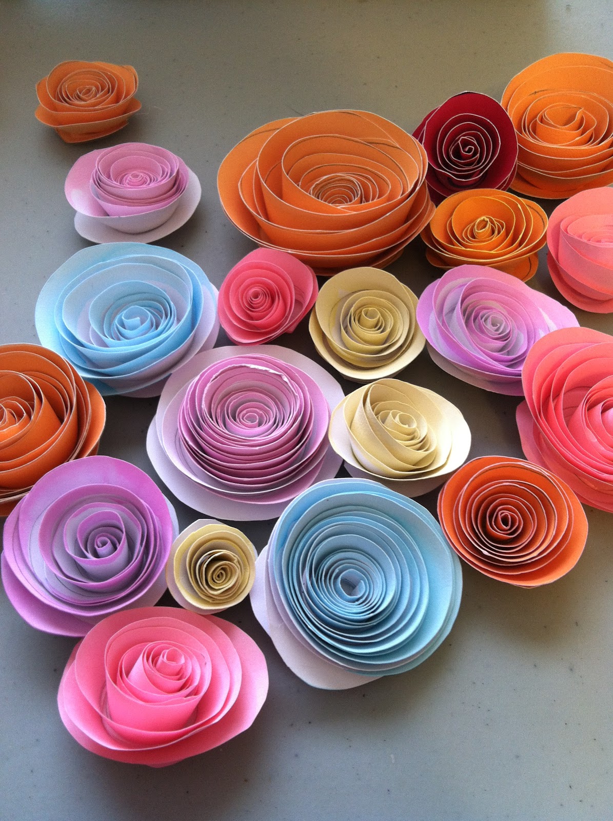 Crafting with Natalie: Paper Roses