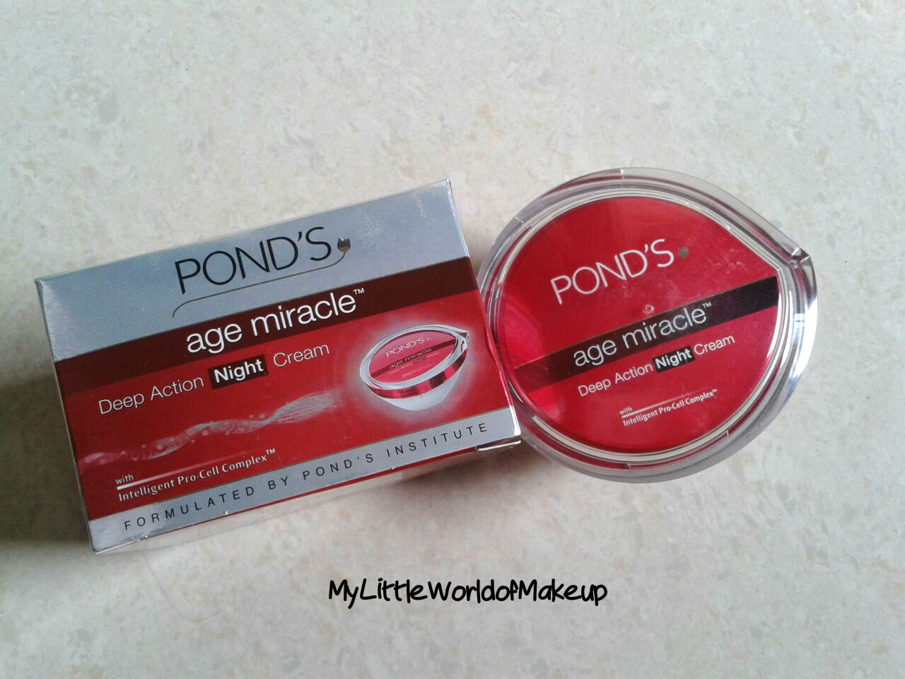 2019 year - Ponds Age Miracle Night Cream Review 2019 year