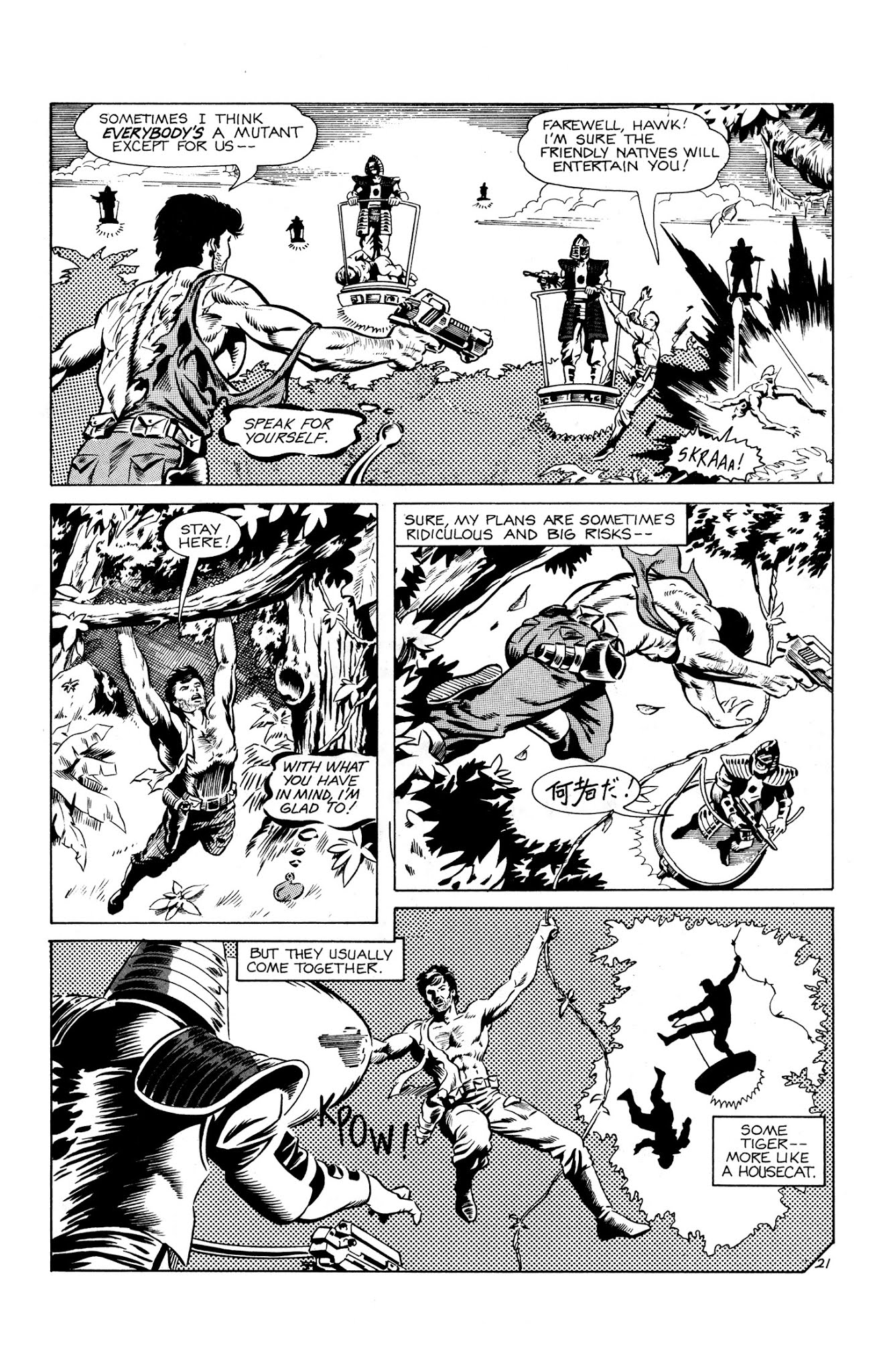 Read online Death Hawk comic -  Issue #3 - 23