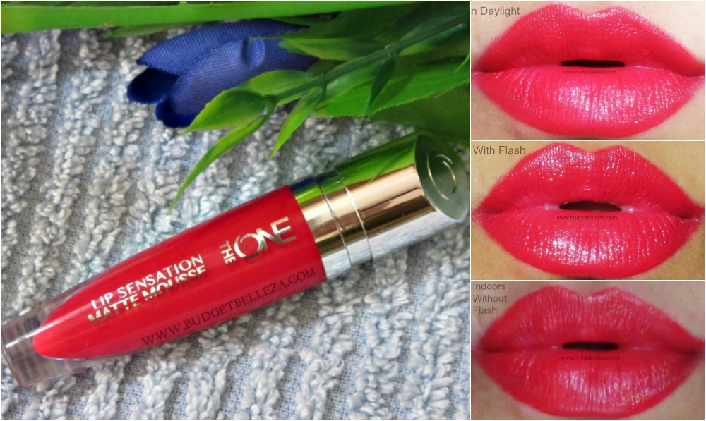 Oriflame The One Lip Sensation Matte Mousse Satin Rose Review Female Daily