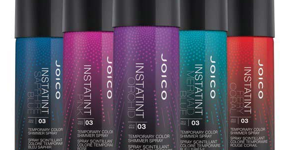 5. Joico InstaTint Temporary Color Shimmer Spray in Pink and Sapphire Blue - wide 10