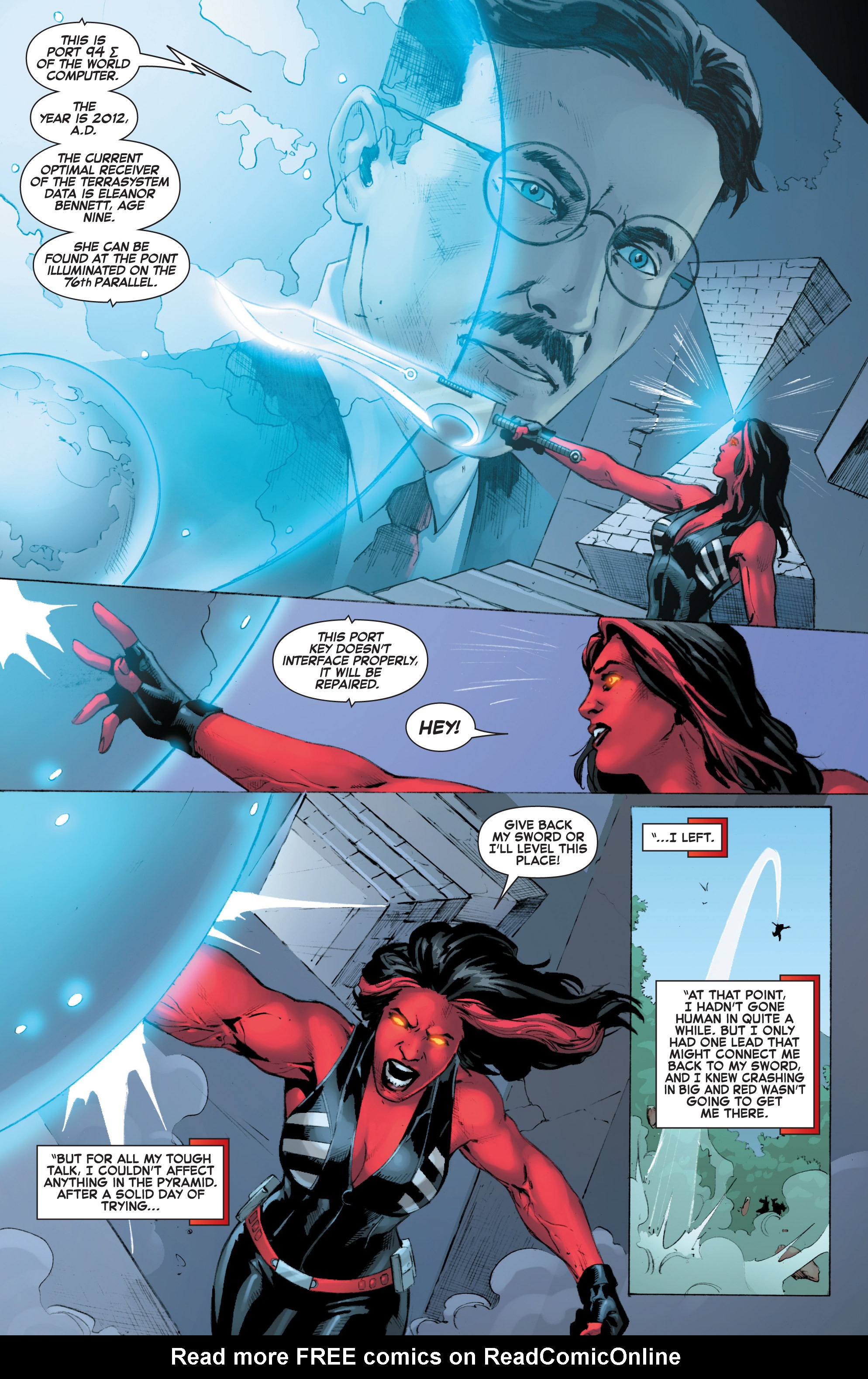 Read online Red She-Hulk comic -  Issue #61 - 21