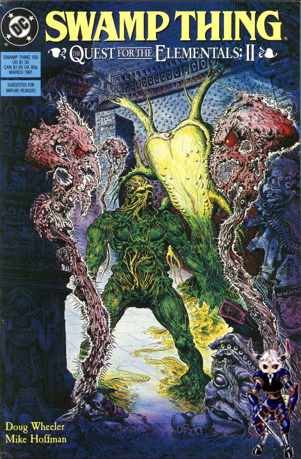 Read online Swamp Thing (1982) comic -  Issue #105 - 1