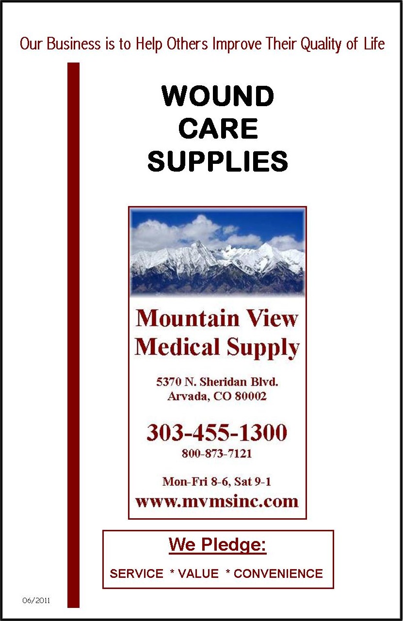 The Mountain View Introducing Our Newest Catalog Wound Care Supplies