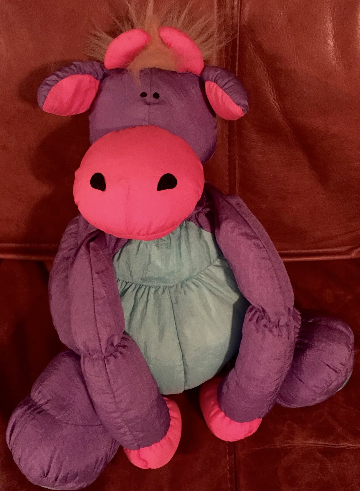 purple cow plush