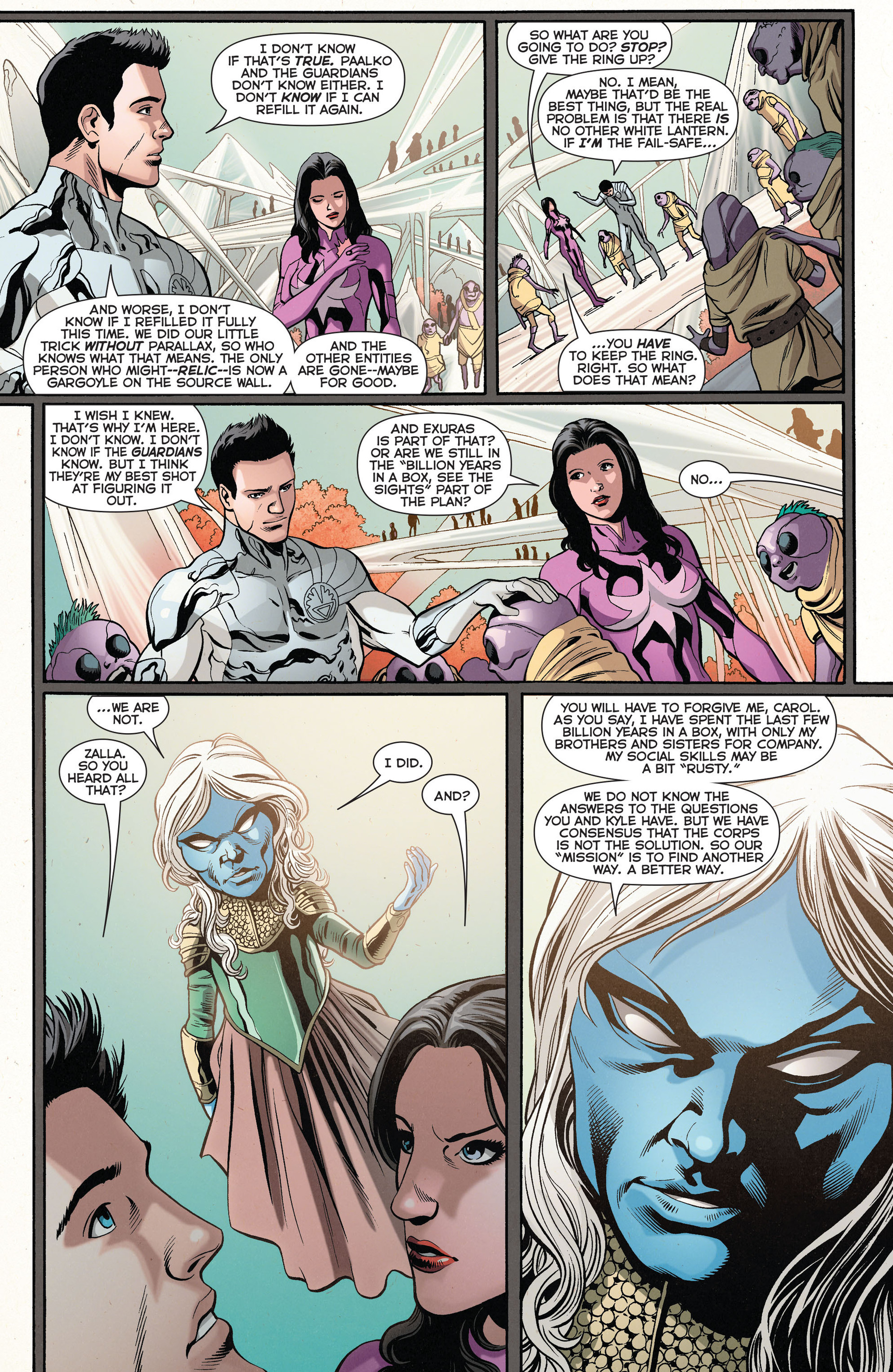 Read online Green Lantern: New Guardians comic -  Issue #25 - 8