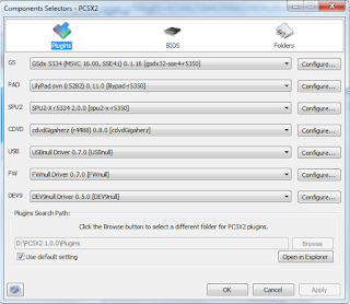 Setting PCSX2 pertama kali