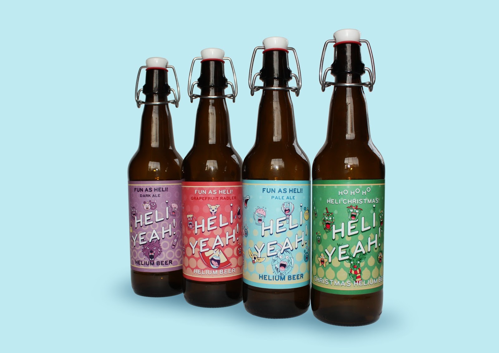 HELI YEAH! Helium Beer Packaging Of The World