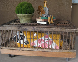 chicken coop table coffee antique junk ms funky truly wheels found call another added