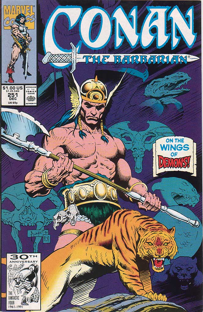 Read online Conan the Barbarian (1970) comic -  Issue #251 - 1