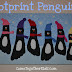 Christmas: Footprint Penguins