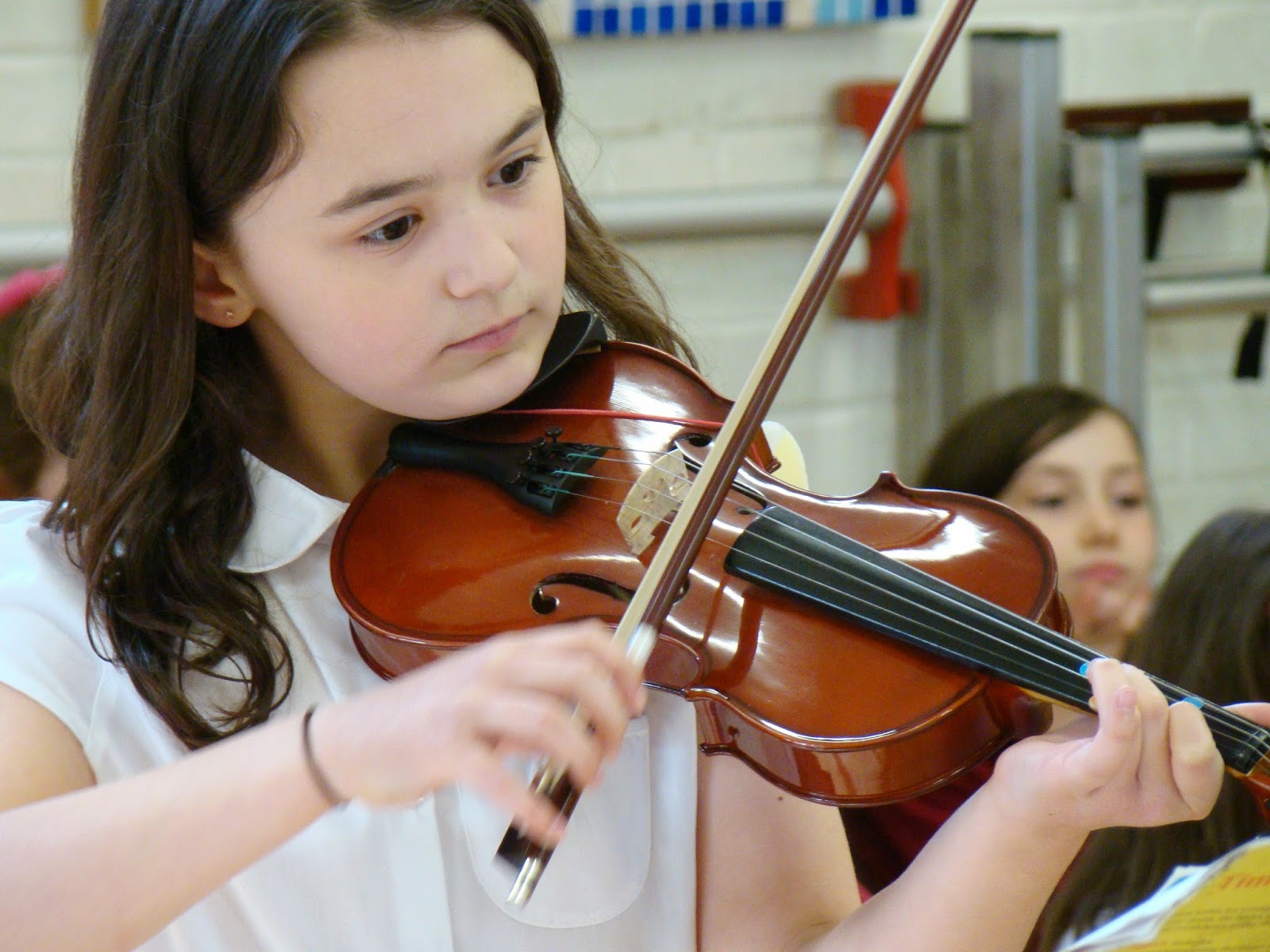 Hitcham's Blog Violin Concert in School Hall