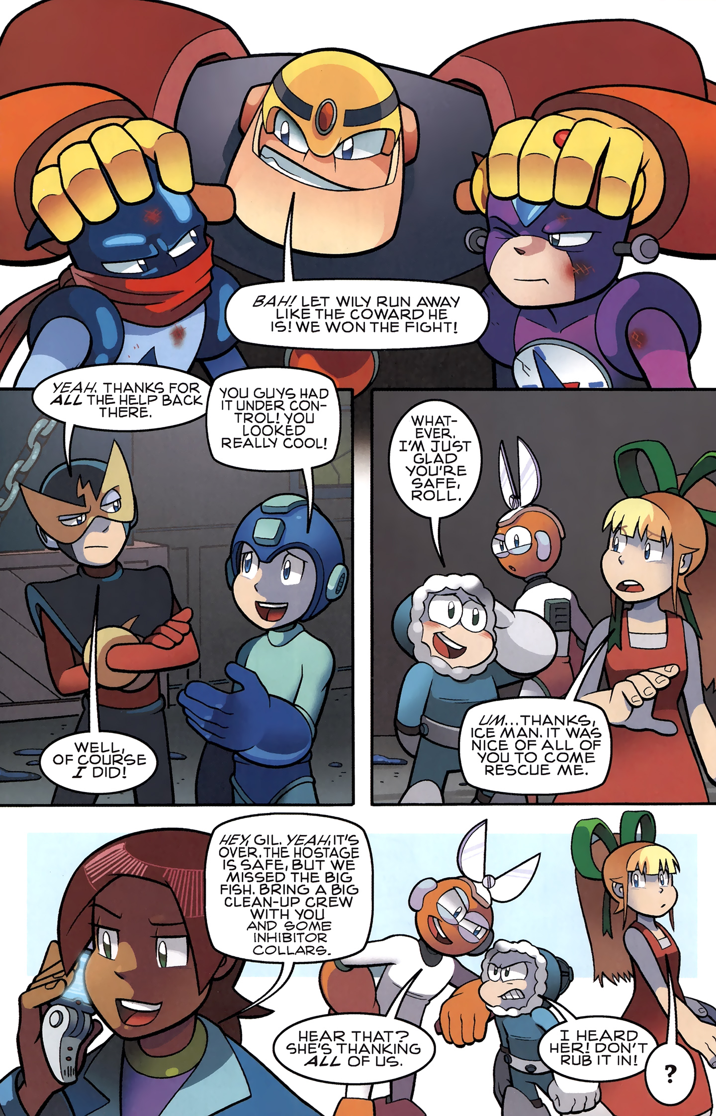 Read online Mega Man comic -  Issue #8 - 16