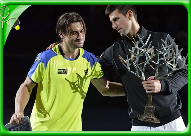 David Ferrer, Novak Djokovic, Masters de Paris, Canal do Tênis - Bernadette S. Holvery http://www.tennisgamechannel.com