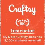 5 K Craftsy Instructor