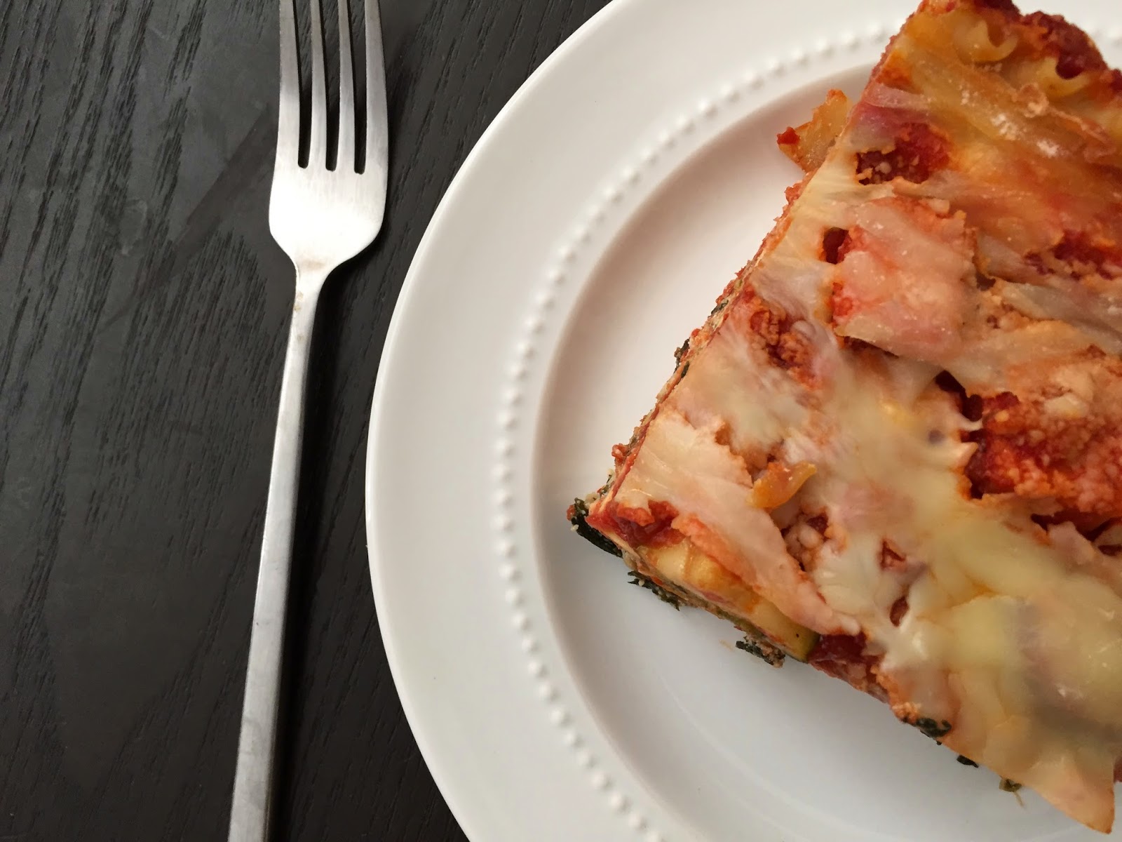 butternut squash & pesto lasagna