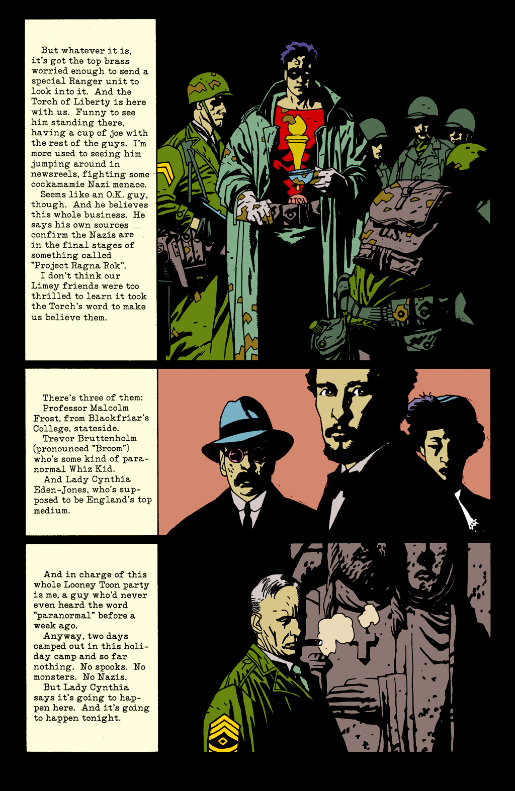 Read online Hellboy: Seed of Destruction comic -  Issue #1 - 4