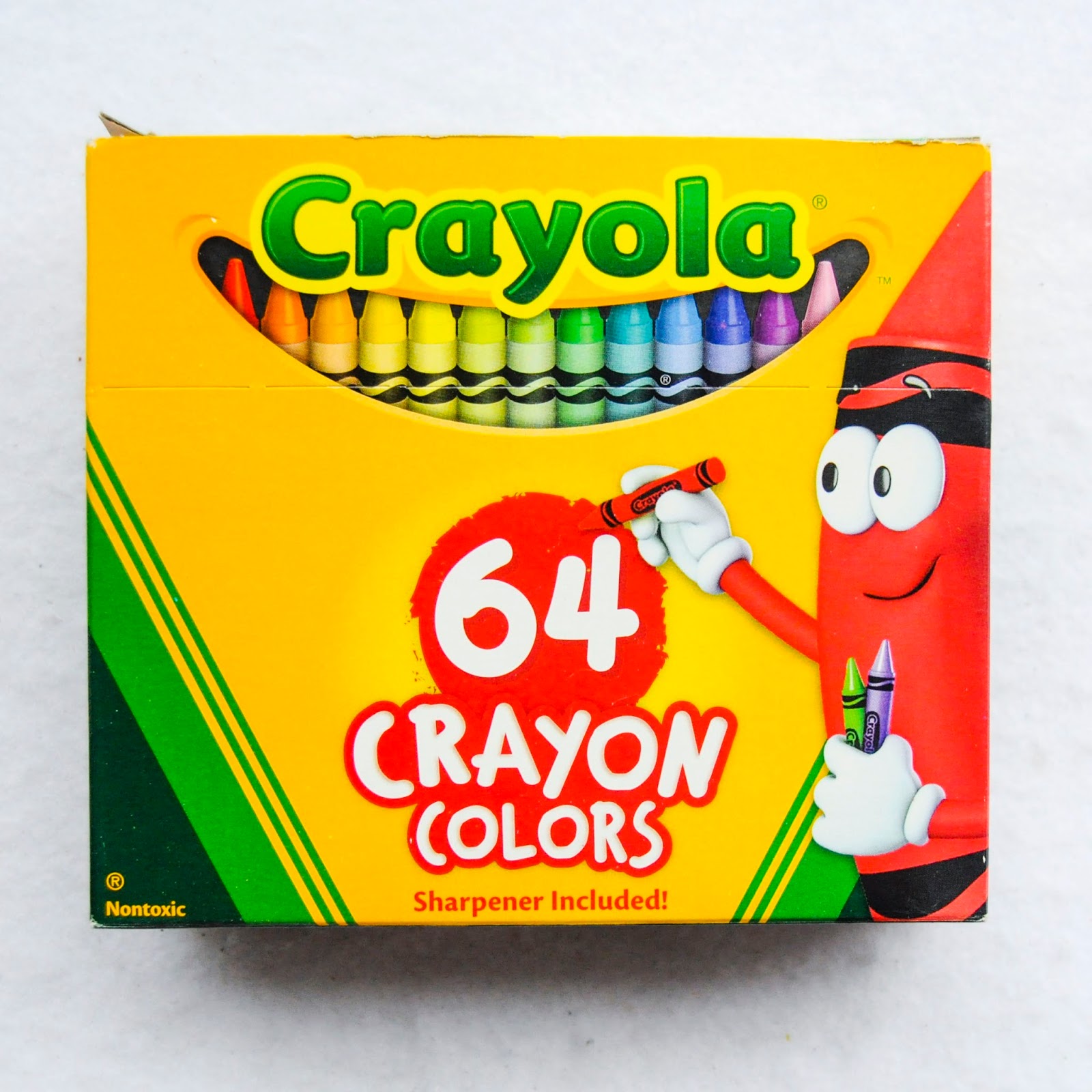 64 Count Crayola Crayons: What's Inside the Box