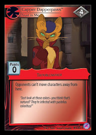 My Little Pony Capper Dapperpaws, Trust in Me Seaquestria and Beyond CCG Card