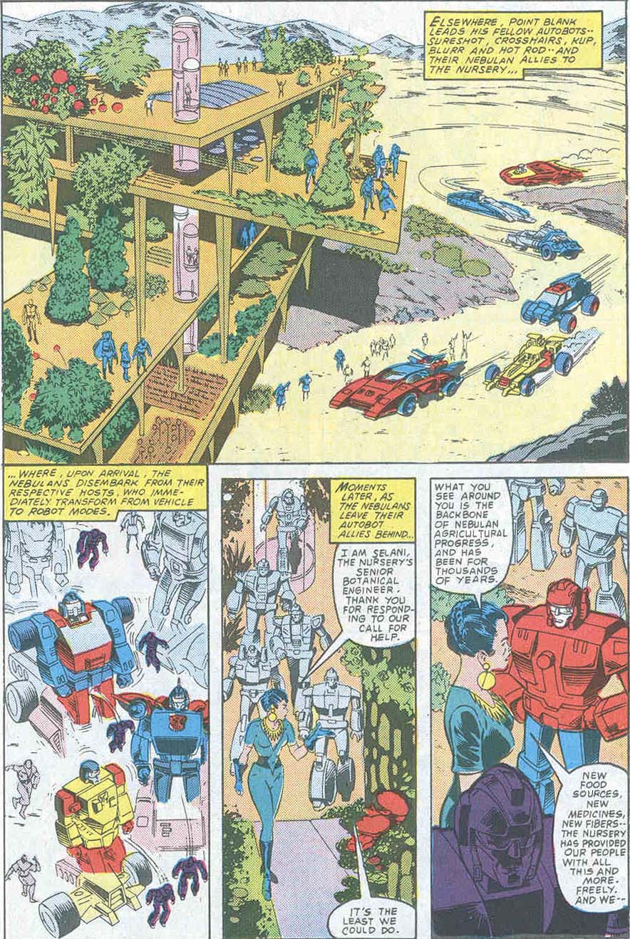 Read online The Transformers: Headmasters comic -  Issue #4 - 11