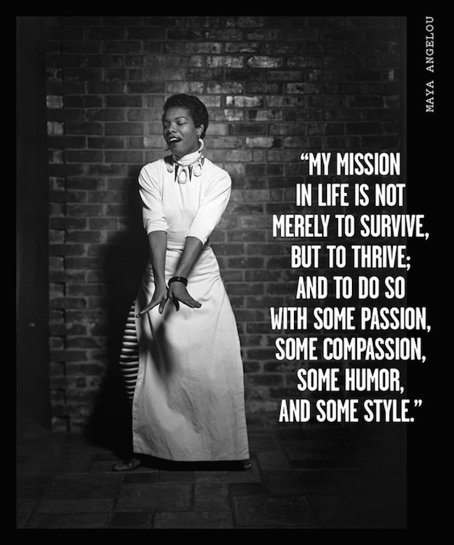 Maya Angelou Life Quote