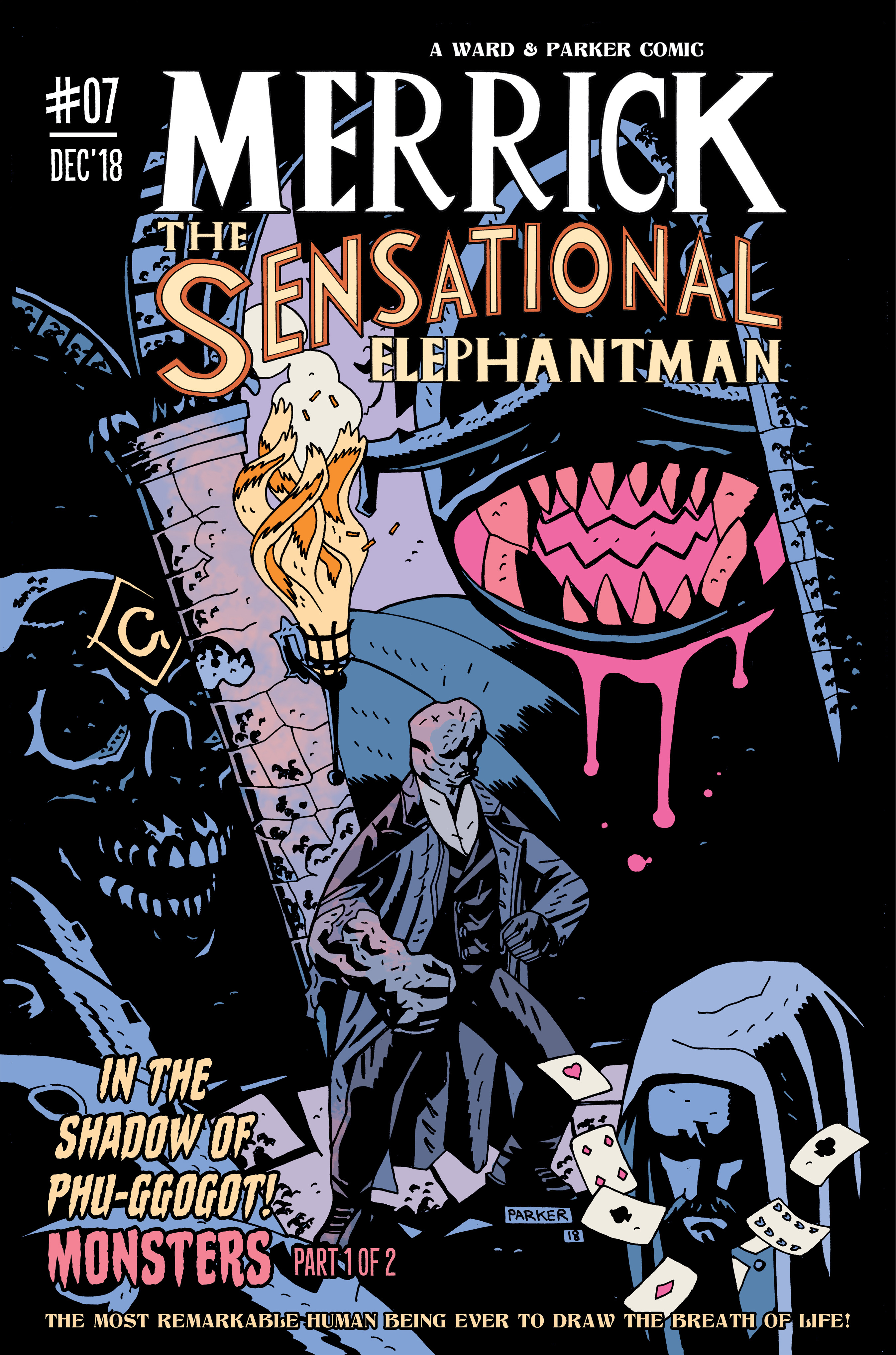 Read online Merrick: The Sensational Elephantman comic -  Issue #7 - 1