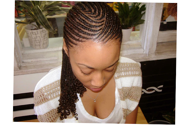African American Fishtail Braids Hairstyles Pic