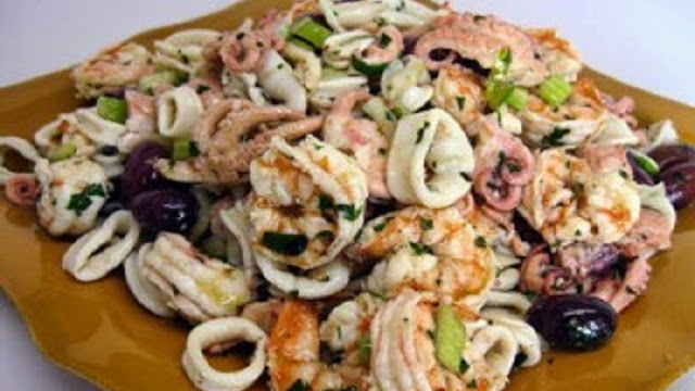 Resep Seafood Salad With French Dressing