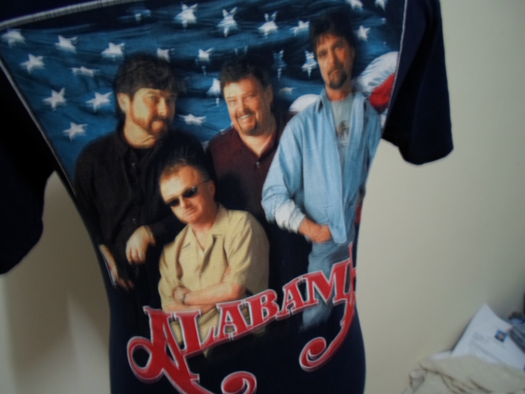 chokichoki gallery ALABAMA COUNTRY BAND TSHIRT