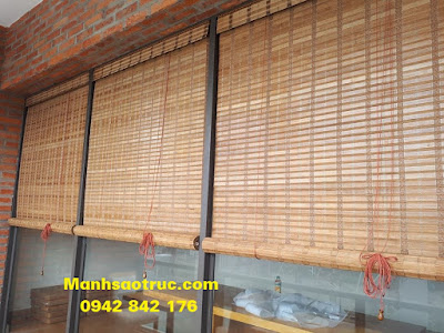 Mành tre cao cấp che nắng trong nhà