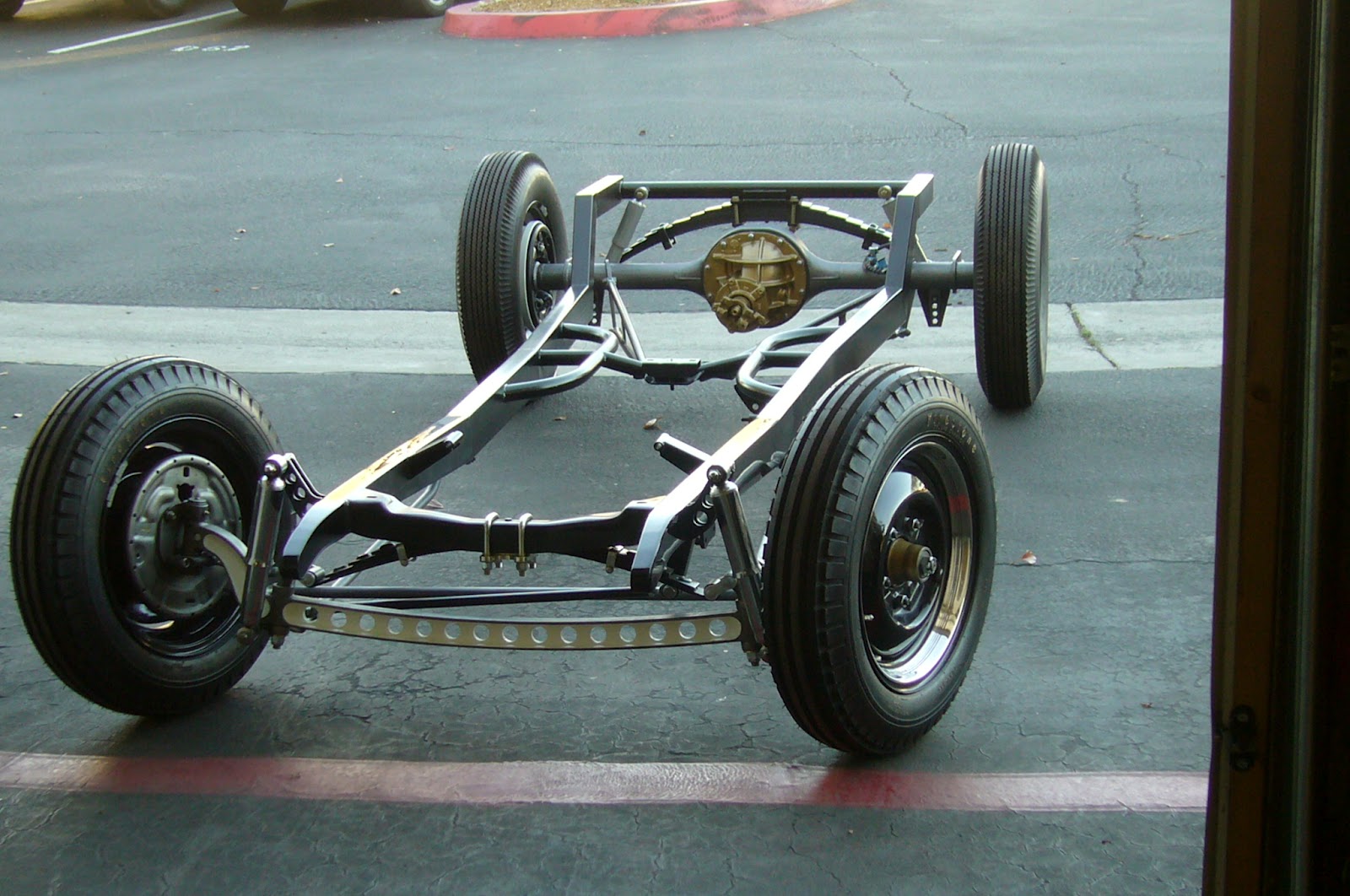VAPHEAD: Zane's Swept front Model A frame