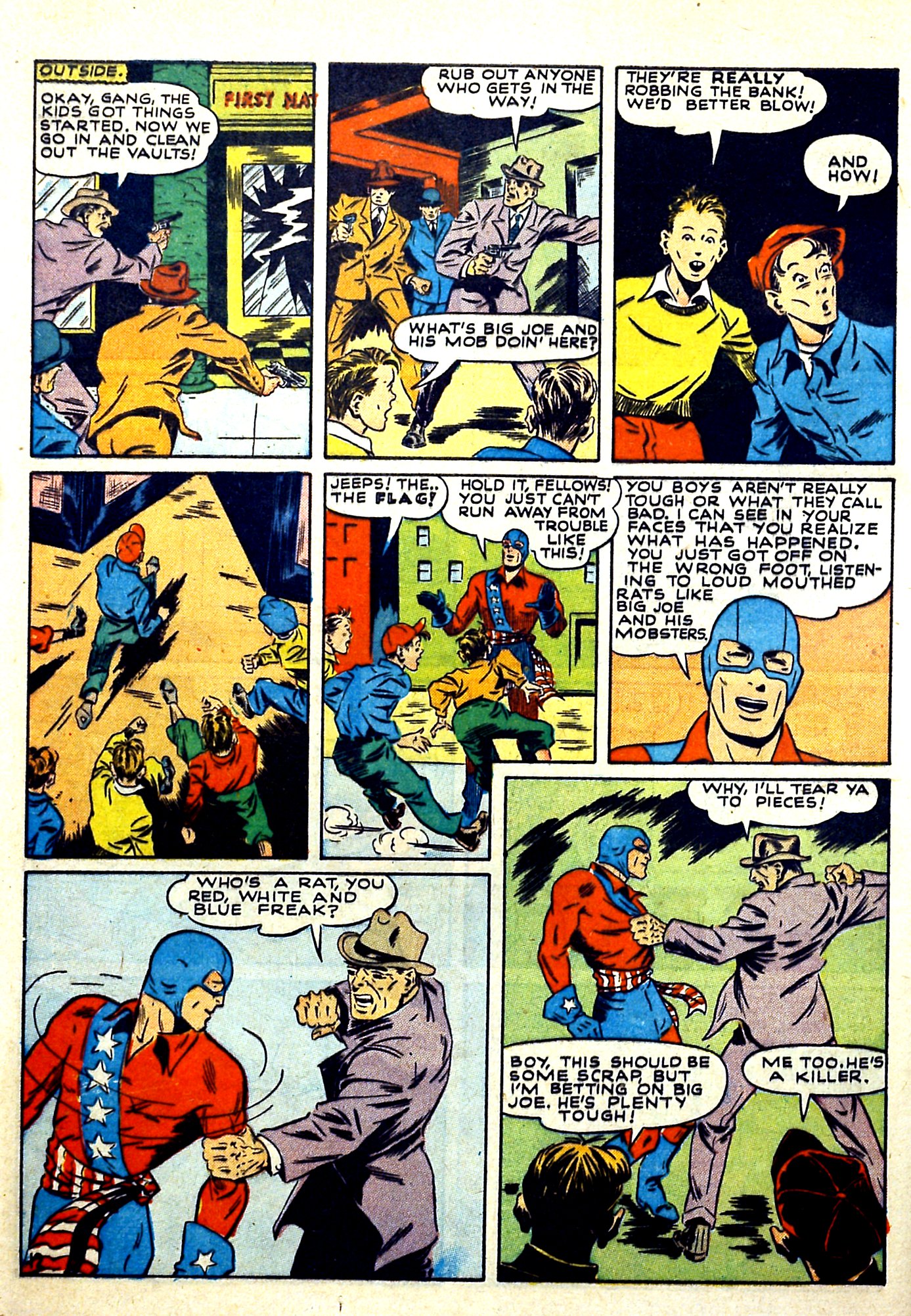 Read online Our Flag Comics comic -  Issue #4 - 14