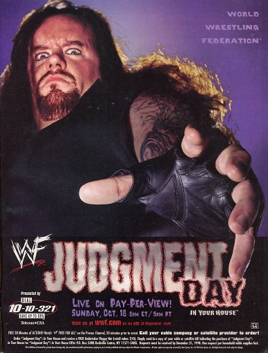 Wwf Ki Porn Movie - PPV REVIEW: WWF Judgement Day 1998 - In Your House 25
