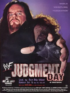 WWE / WWF Judgement Day 1998: In Your House 25 - Event poster