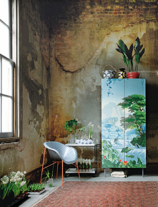 Wohngalerie Bekleben Sie Ihren Kleiderschrank Schneller Selbermachen Tipp Poster Und Tapeten An Den Schrank Schnelles Outfit Für Kleiderschranlk