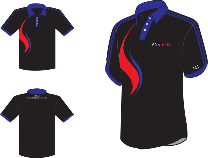 Premium Gift, T shirt, F1 Shirt Sample of Collar T Shirt