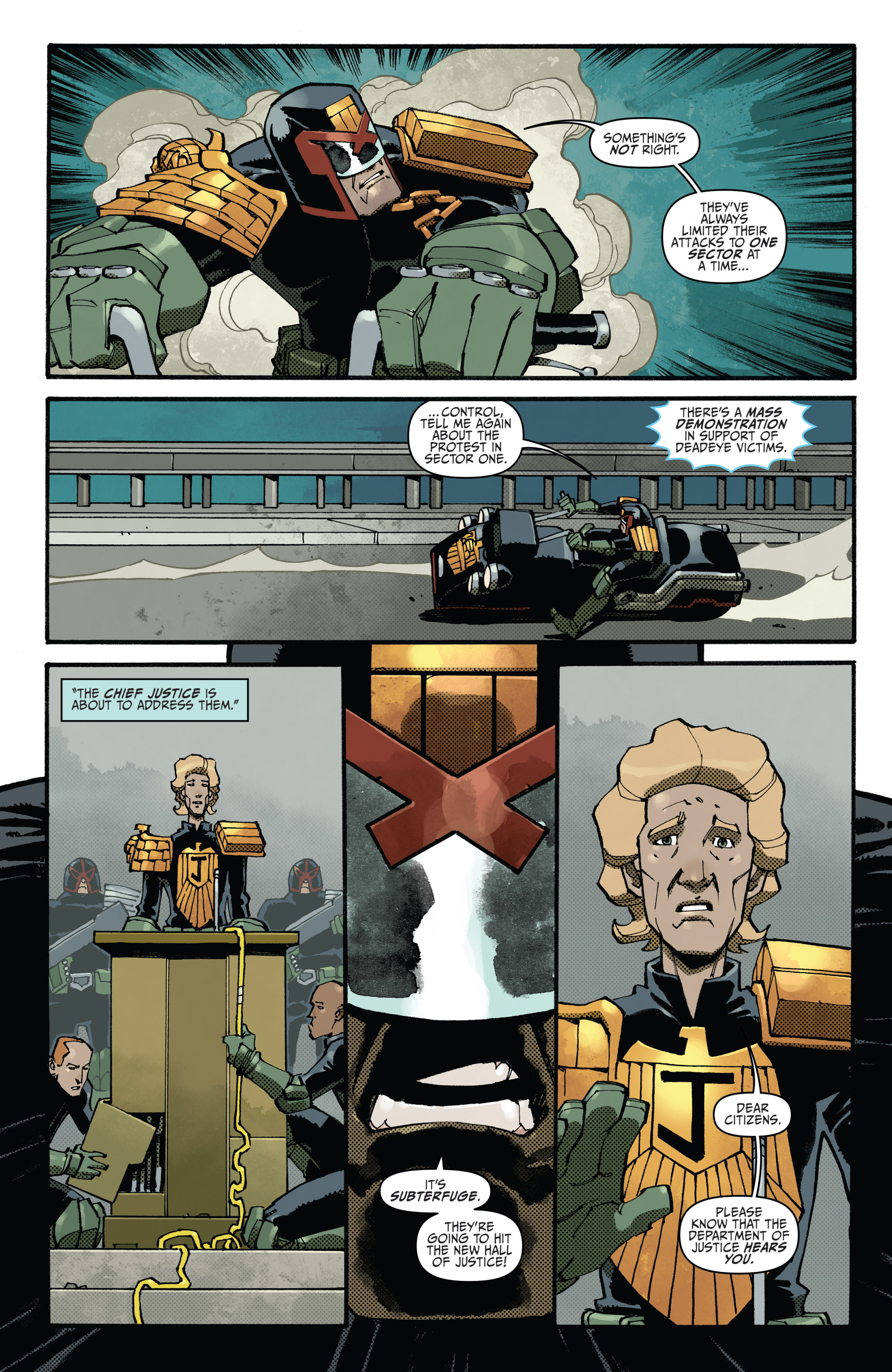 Read online Judge Dredd (2012) comic -  Issue #29 - 16