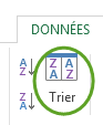 Données trier Données trier