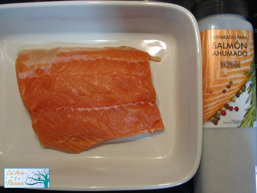 Salmón ahumado casero Con Arte y Paciencia