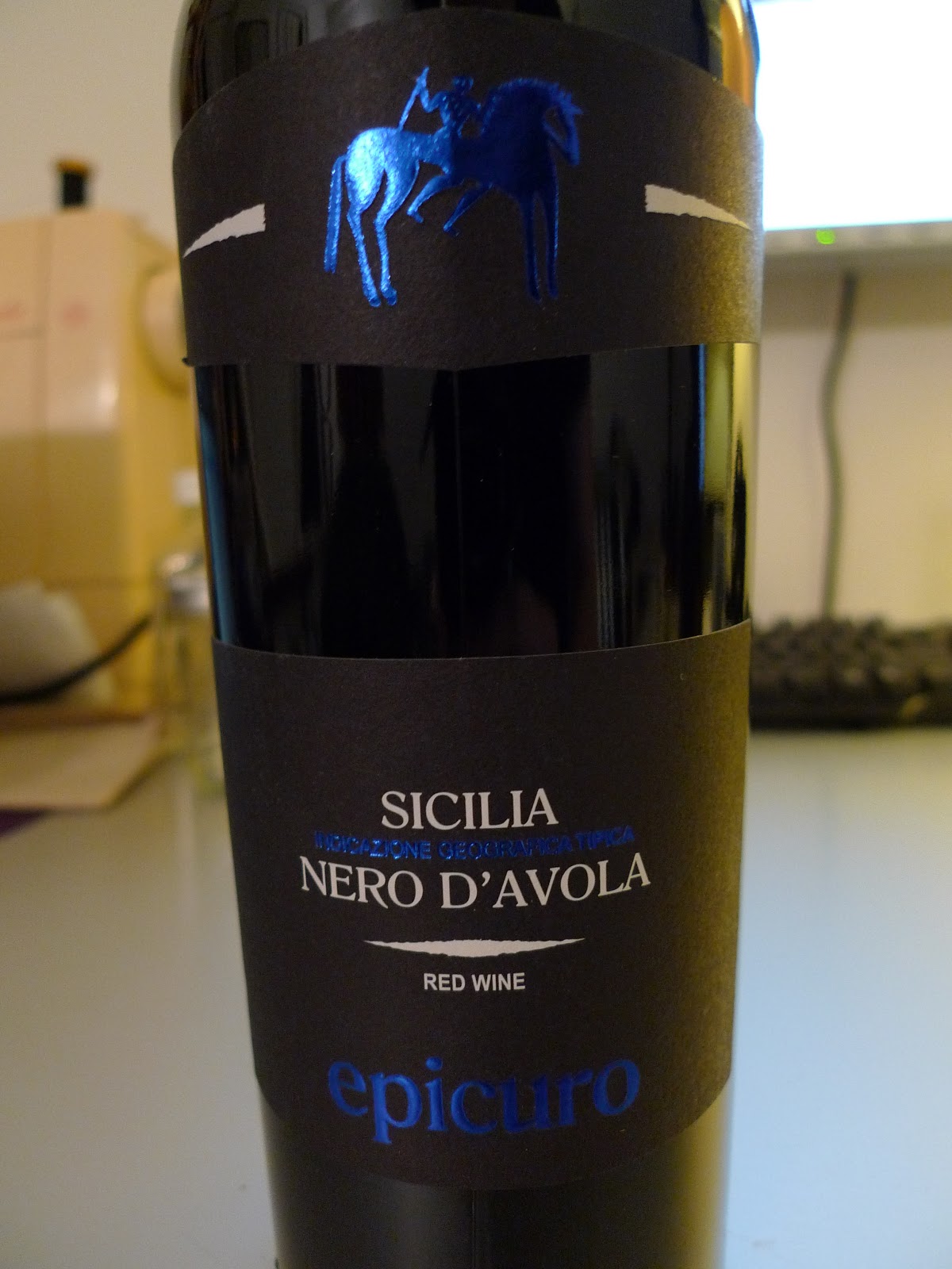 Trappistrophy Epicuro Nero D'Avola 2008 an interlude of the wine variety