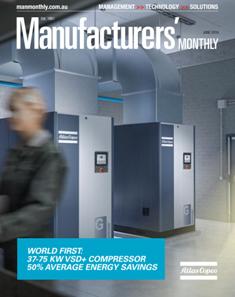 Manufacturers' Monthly - June 2016 | ISSN 0025-2530 | CBR 96 dpi | Mensile | Professionisti | Tecnologia | Meccanica
Recognised for its highly credible editorial content and acclaimed analysis of issues affecting the industry, Manufacturers' Monthly has informed Australia’s manufacturing industries since 1961. With a circulation of over 15,000, Manufacturers' Monthly content critical information that senior & operational management need, covering industry news, management, IT, technology, and the lastest products and solutions.