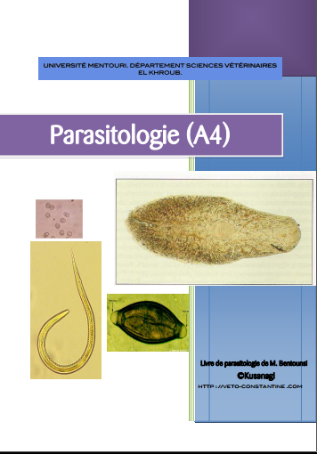 Livre Parasitologie - Université de Constantine