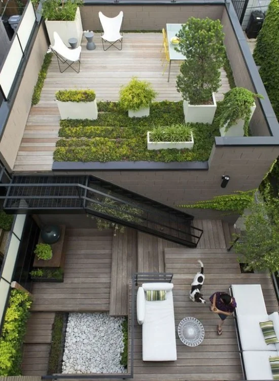desain taman di atap rumah desain taman di atap rumah